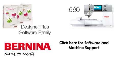 Go to Bernina Canada support site for machines and software.