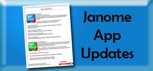 Updates for Janome Apps